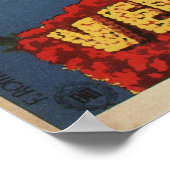 Ventimiglia, Italië Vintage Travel Poster (Hoek)