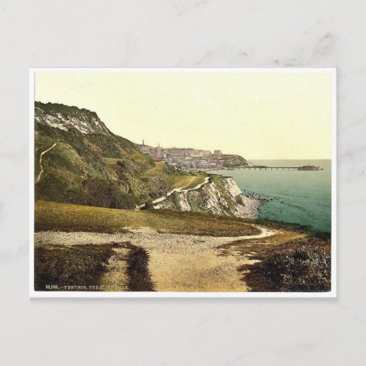 Ventnor, cliff walk, Isle of Wight, England Briefkaart (Voorkant)