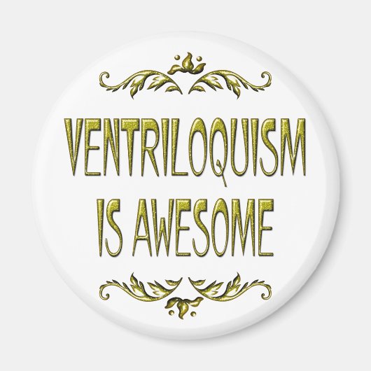 Ventriloquisme is Geweldige Magneet (Voorkant)