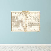 Vents Afrique Canvas Afdruk (Insitu (Houten vloer))