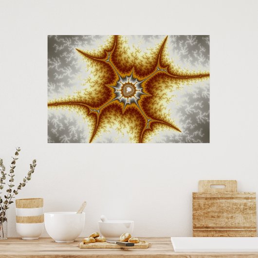 Ventura 136 - Fractal Poster (Keuken)