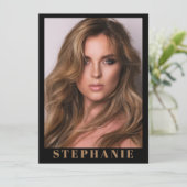 Ventura 5 Model Comp Card | Naam en Stats Kaart (Staand voorkant)