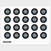Ventura Beach Ronde Sticker (Vel)