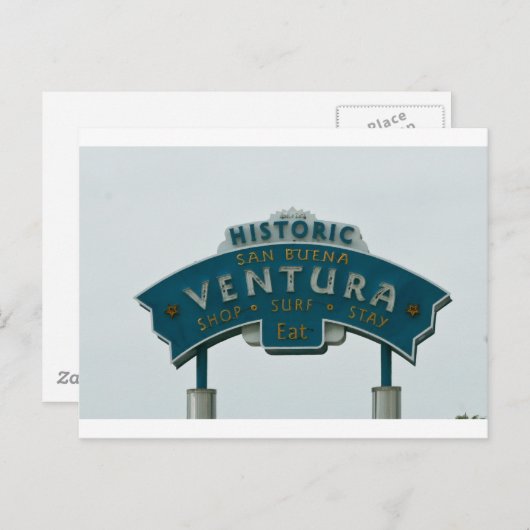 Ventura, CA Briefkaart (Voorkant / Achterkant)
