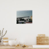 Ventura CA - C Street and Pier Poster (Keuken)