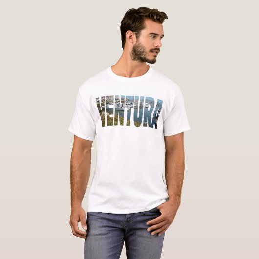Ventura, California Souvenir T-Shirt (Voorkant volledig)