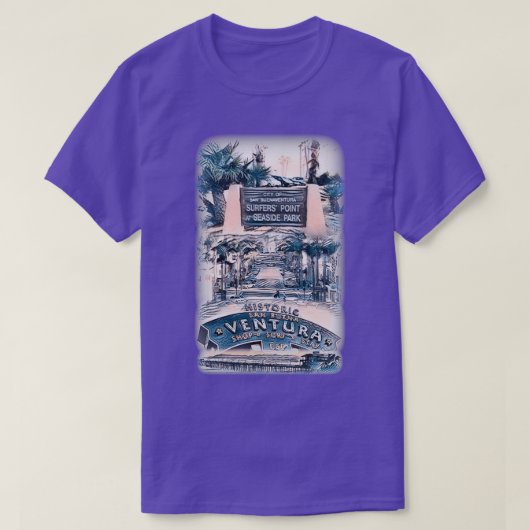 VENTURA CALIFORNIA T-SHIRT (Design voorkant)
