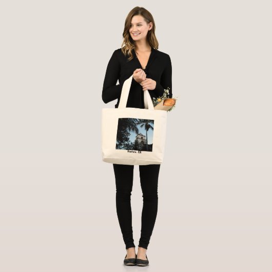 Ventura, Californië, Mission Grote Tote Bag (Voorkant (model))