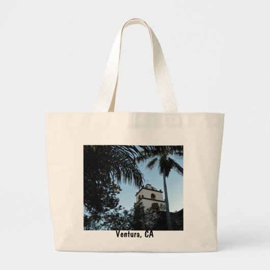 Ventura, Californië, Mission Grote Tote Bag (Voorkant)
