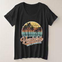 Ventura Californië -  retro zonsondergang