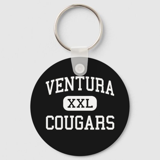 Ventura - Cougars - High - Ventura California Sleutelhanger (Voorkant)