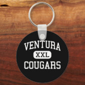 Ventura - Cougars - High - Ventura California Sleutelhanger (Voorkant)