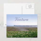 Ventura Dunes en Pier Travel Briefkaart (Voorkant / Achterkant)