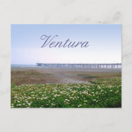 Ventura Dunes en Pier Travel Briefkaart