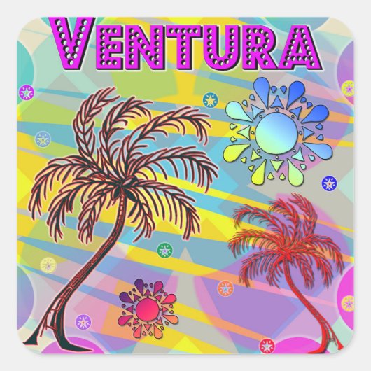 Ventura Happy en Hope Sticker (Voorkant)