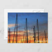 Ventura Harbour-ochtendhemel Briefkaart (Voorkant / Achterkant)