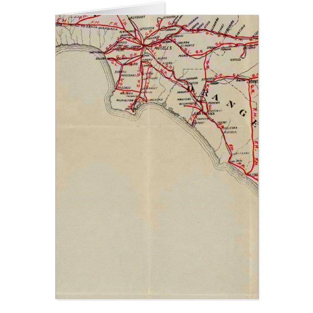 Ventura, Los Angeles, San Bernardino, Sinaasappel (Voorkant)