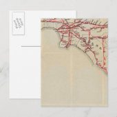 Ventura, Los Angeles, San Bernardino, Sinaasappel Briefkaart (Voorkant / Achterkant)