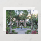Ventura Mission Garden en fontain Briefkaart (Voorkant / Achterkant)