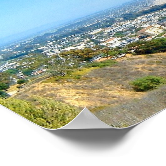 Ventura Panorama Uitzicht Poster (Hoek)