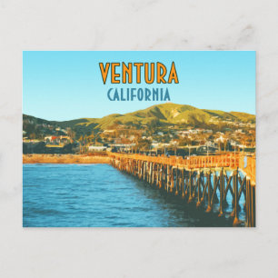 Ventura Pier Beach California  Briefkaart