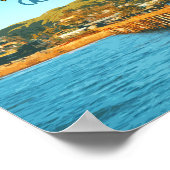 Ventura Pier Beach California  Poster (Hoek)