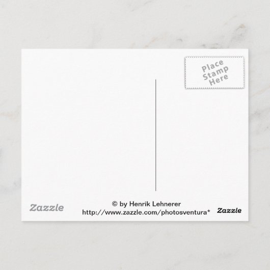 Ventura Pier Briefkaart (Achterkant)