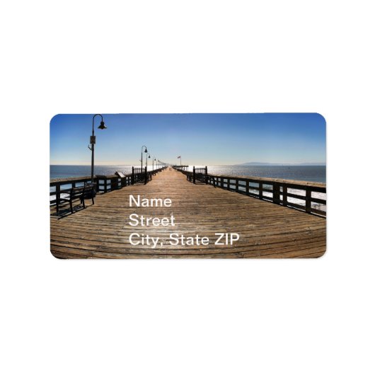 Ventura Pier Etiket (Voorkant)