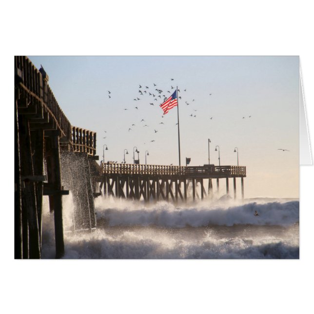 Ventura Pier Waves | El Nino (Voorkant Horizontaal)