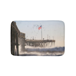 Ventura Pier Waves   El Nino Badmat