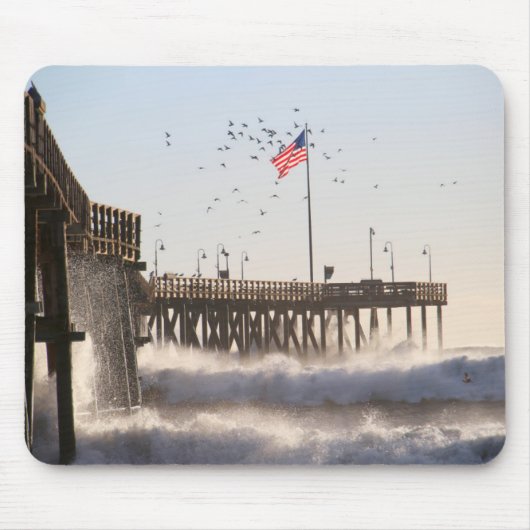 Ventura Pier Waves | El Nino Muismat (Voorkant)