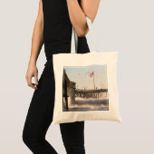 Ventura Pier Waves | El Nino Tote Bag (Voorkant (product))