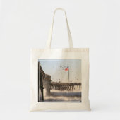 Ventura Pier Waves | El Nino Tote Bag (Voorkant)