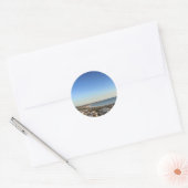 Ventura Skyline Ronde Sticker (Envelop)