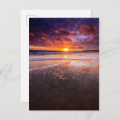 Ventura State Beach at Sunset Briefkaart (Voorkant / Achterkant)