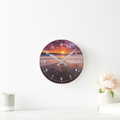 Ventura State Beach at Sunset Ronde Klok (Huis)