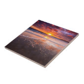 Ventura State Beach at Sunset Tegeltje (Zijkant)