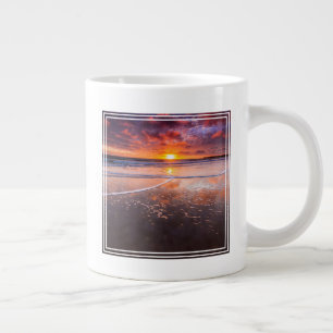 Ventura State Beach bij zonsondergang Grote Koffiekop