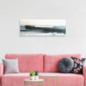 Ventura Storm Pier Canvas Afdruk (Insitu (Woonkamer))