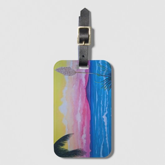 Ventura Sunset Bagagelabel (Voorkant (verticaal))