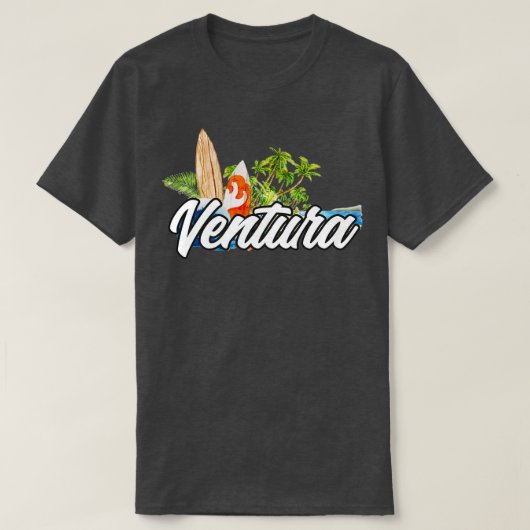 Ventura surf t-shirt (Design voorkant)