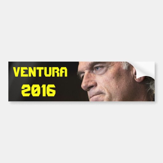 Ventura voor President Bumpersticker (Voorkant)