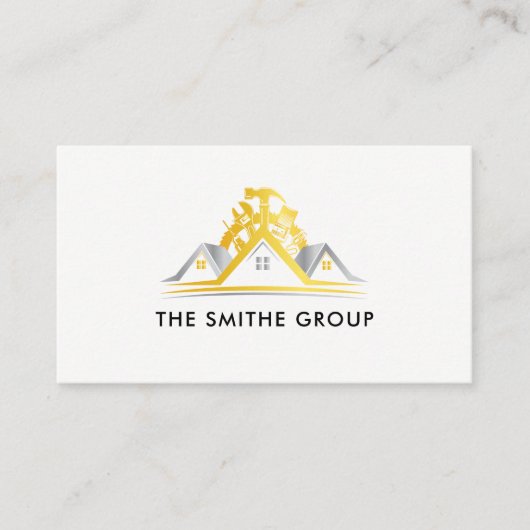 Venture Capitalist | Corporate | Construction Visitekaartje (Voorkant)