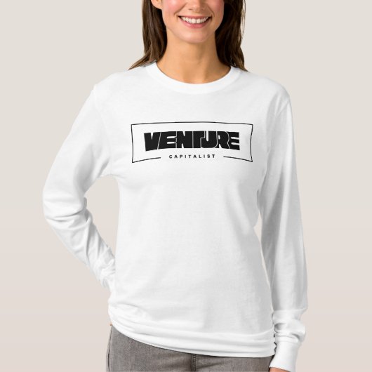 Venture Capitalist Design voor startende beleggers T-shirt (Voorkant)