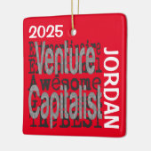Venture Capitalist Extraordinaire CUSTOM Keramisch Ornament (Links)