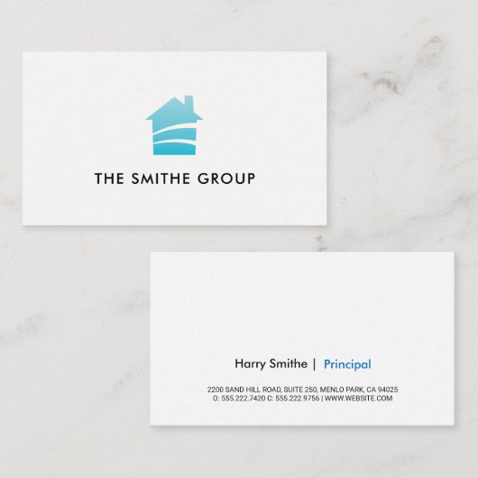 Venture Capitalist | Ondernemingen | Logo van herk Visitekaartje (Voorkant / Achterkant)