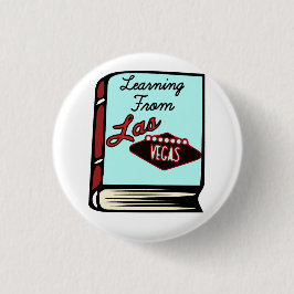 Venturi die leert van Las Vegas Book Pin Ronde Button 3,2 Cm