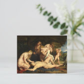 Venus & Adonis - Rubens Briefkaart (Staand voorkant)