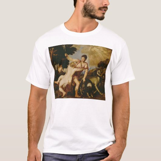 venus & adonis t-shirt (Voorkant)