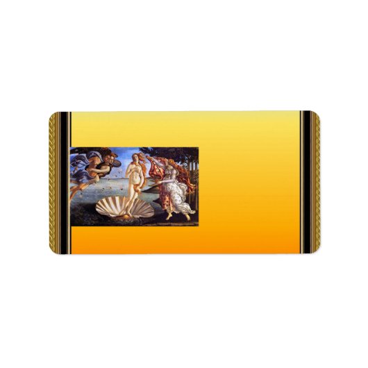 Venus-adreslabel Etiket (Voorkant)